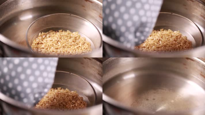 蒸制糙米饭 (1)