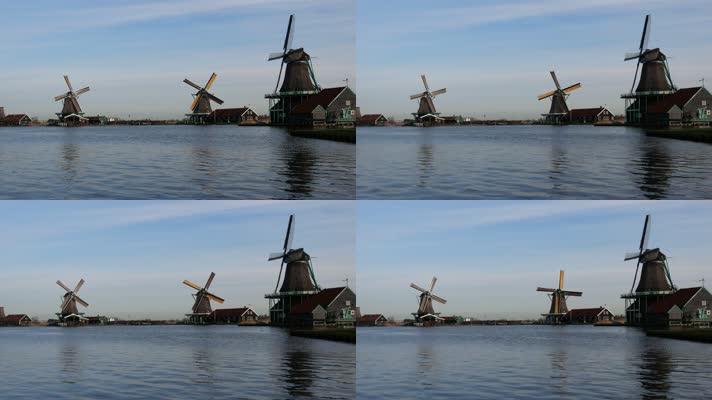 荷兰风车磨坊