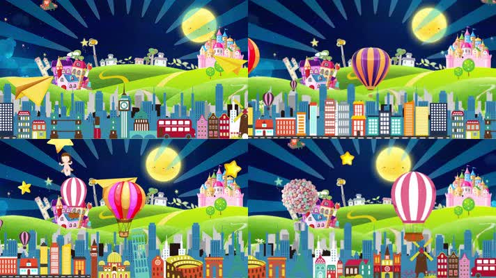 大梦想家（TFBOYS歌曲）卡通配乐成品