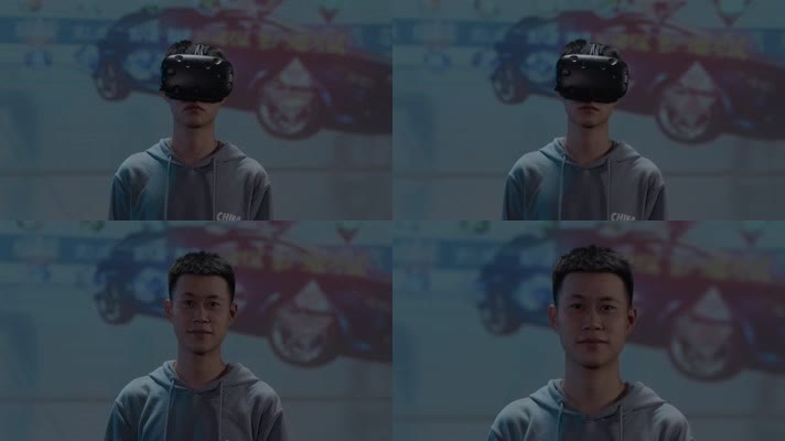 大学生体验VR