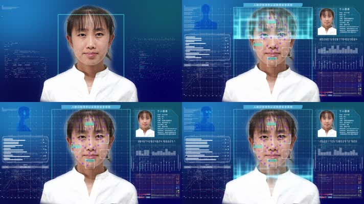 人工智能人脸识别系统信息数据诊断分析模板