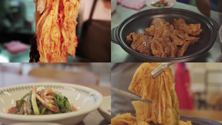 韩国美食，韩式料理，泡菜美食