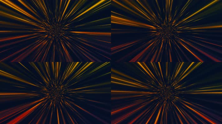 4K线条放射视频背景