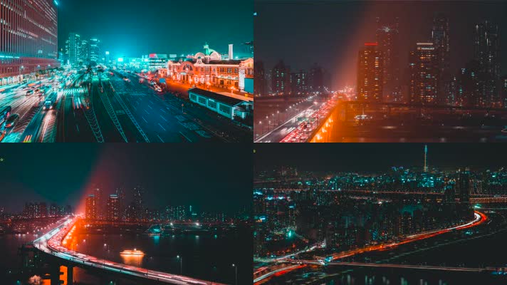 【4K】首尔夜景