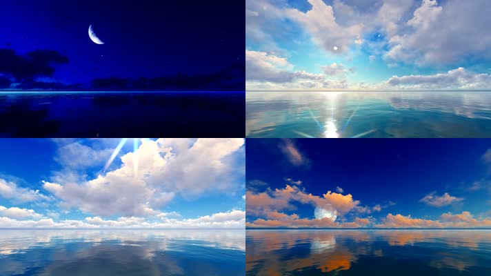 时间流逝日月交替动画