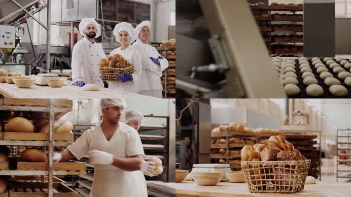 制作面包，面包加工，面包师