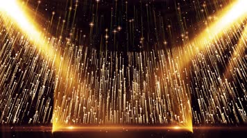 【原创4K】led粒子线条灯光闪烁晚会颁