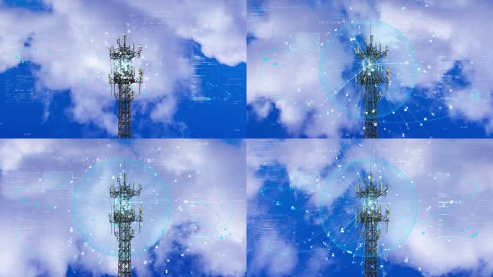 5G基站信号发射网络通讯塔