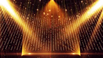 【原创4K】灯光闪烁晚会演出奥斯卡颁奖舞
