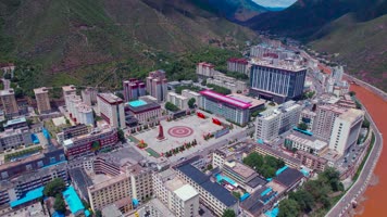 4k最新西藏昌都航拍宣传片