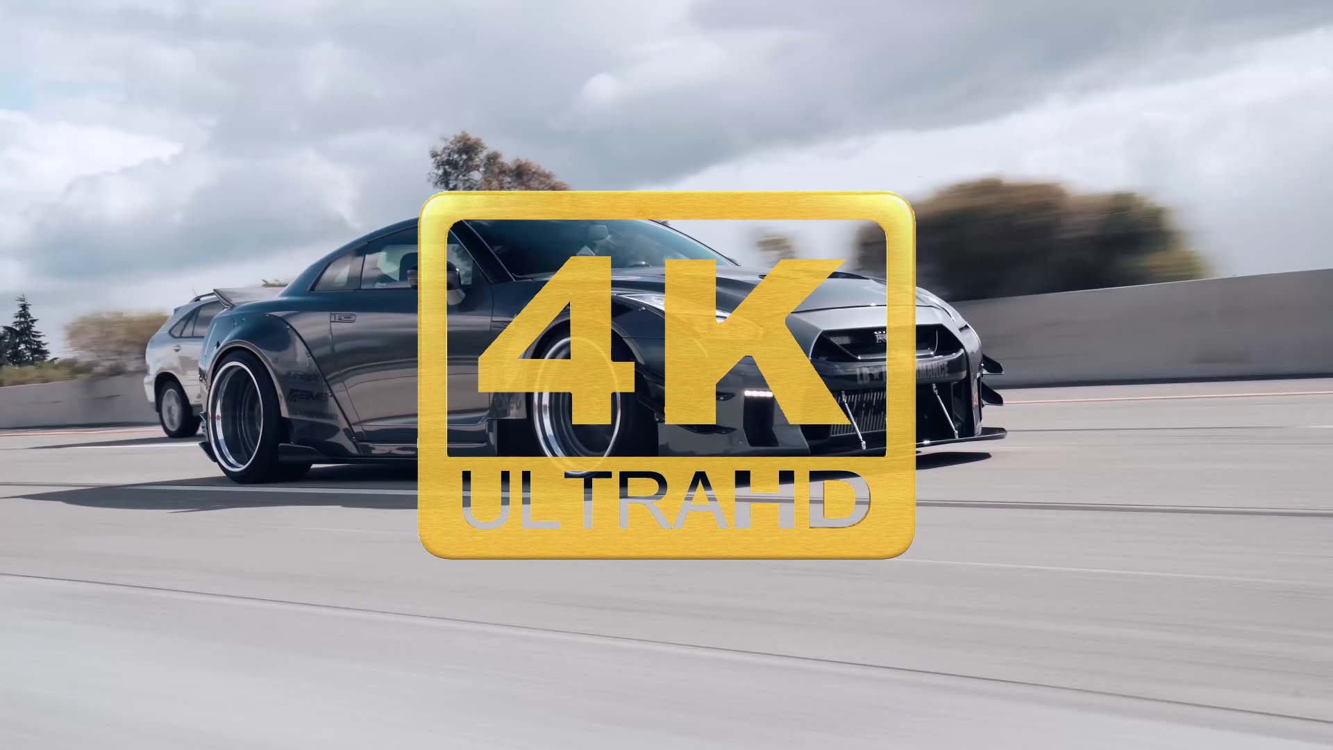 【4K】GTR 超级跑车 