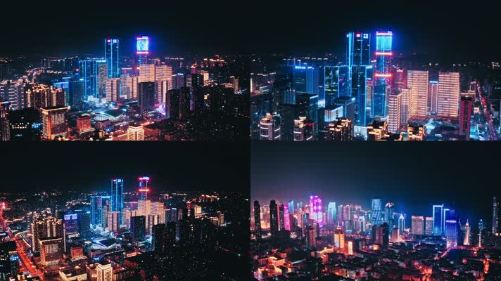 2021青岛夜景视频素材