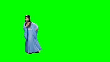 4K情字难舞蹈绿幕素材