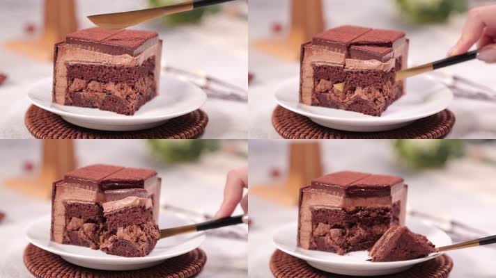 巧克力甜品蛋糕 (6)