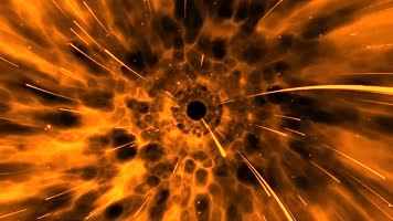 金色空间隧道光效旋涡穿梭