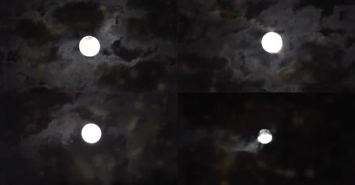 实拍十五的月亮合集