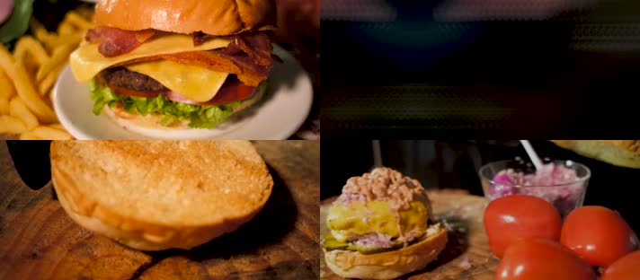 汉堡，做汉堡，美味汉堡