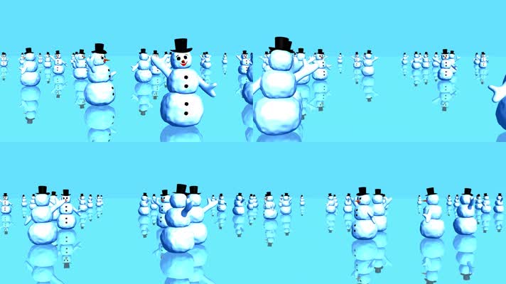 雪人动画