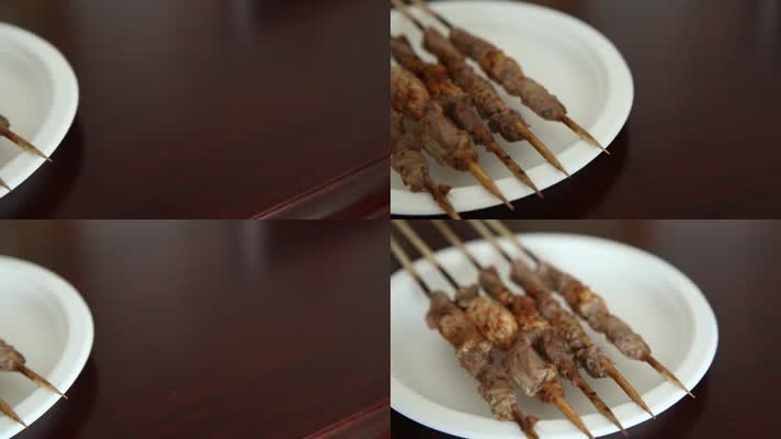 羊肉串烤肉串 (5)