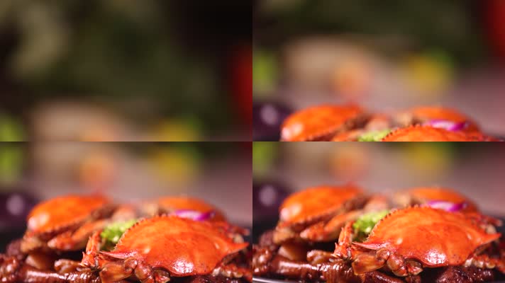 网红美食鸡爪年糕肉蟹煲 (6)