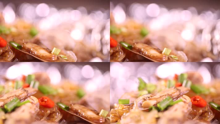 美食锡纸海鲜蛏子花蛤 (11)