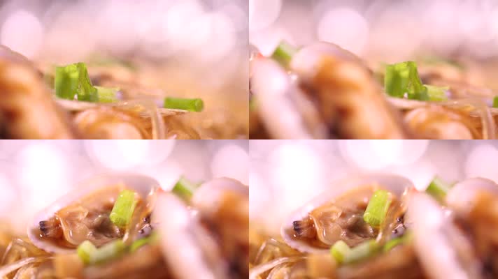 美食锡纸海鲜蛏子花蛤 (16)