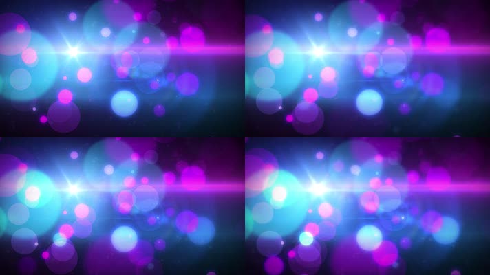 光耀光斑光晕炫光光斑粒子闪烁，浪漫梦幻
