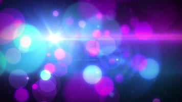 光耀光斑光晕炫光光斑粒子闪烁，浪漫梦幻