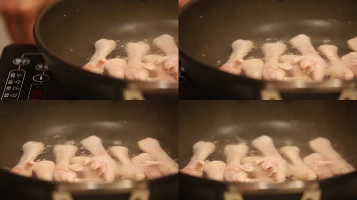 焯水清洗鸡爪子 (2)