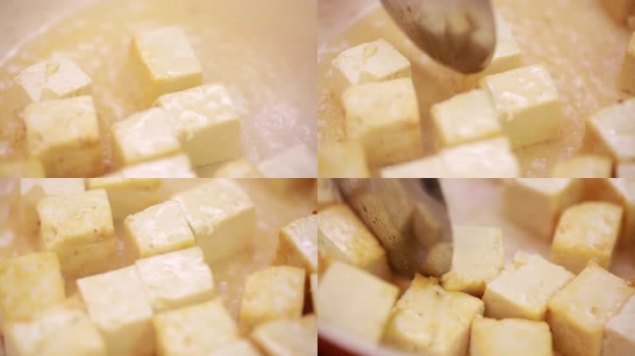 炸豆腐煎豆腐块 (2)