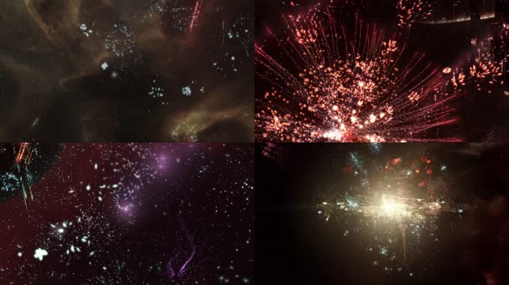 星球大战，混战飞船交火爆炸