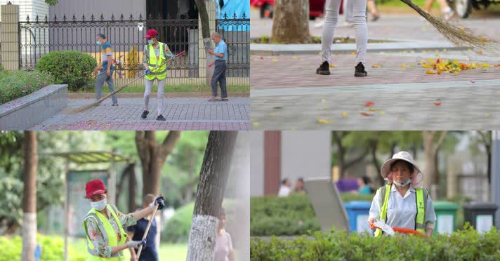 园林环卫工人