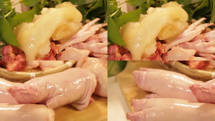 猪蹄鸡腿鸡蛋鸭货各种卤肉原材料 (2)