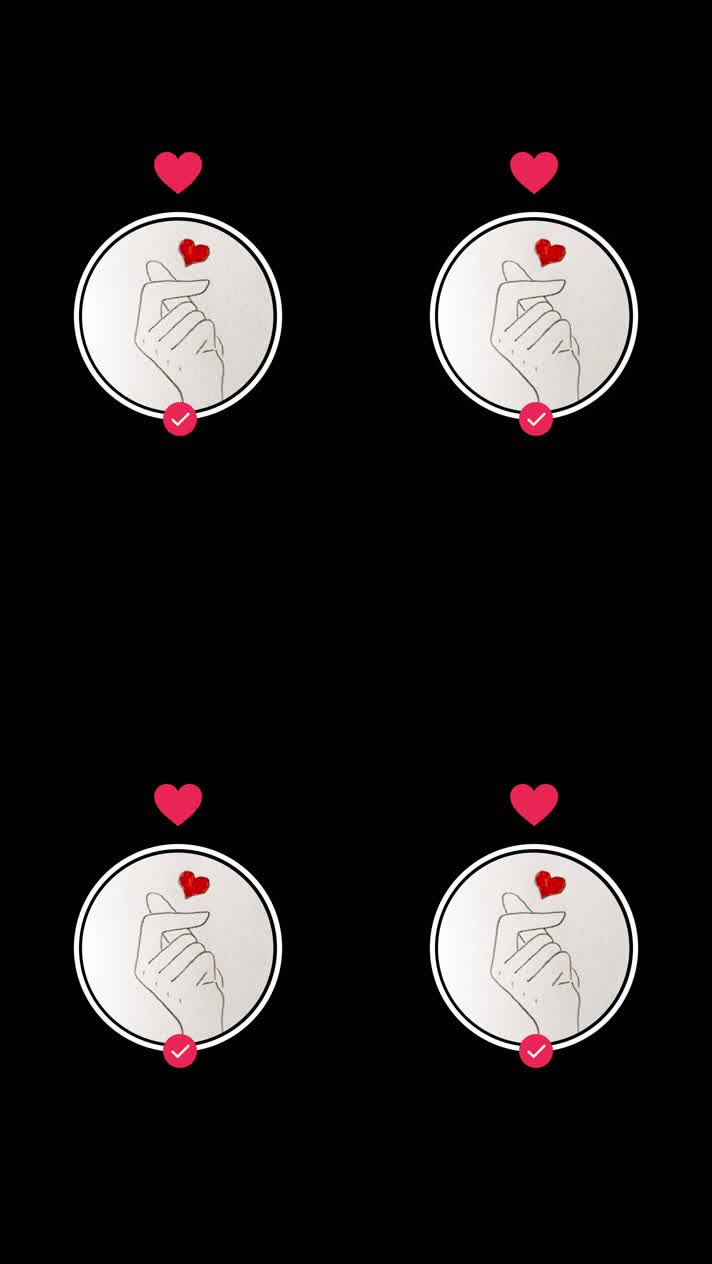 头像点赞关注横屏