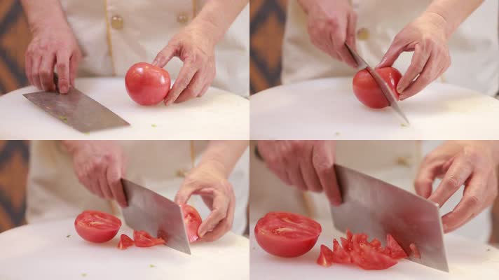 厨师切番茄 (1)