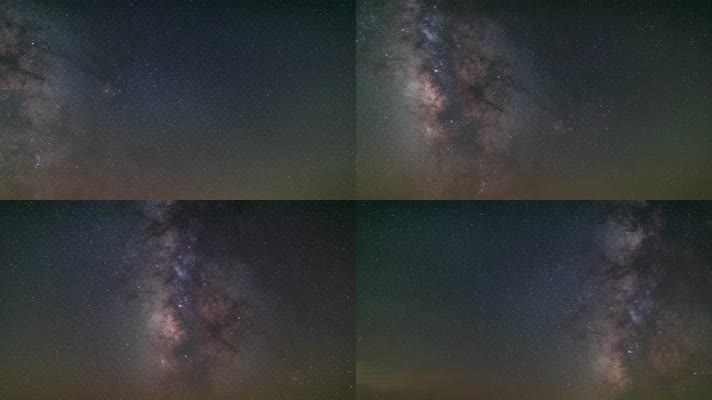 4K银河系夜空延时摄影02