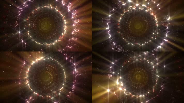 4K能量光环视频背景