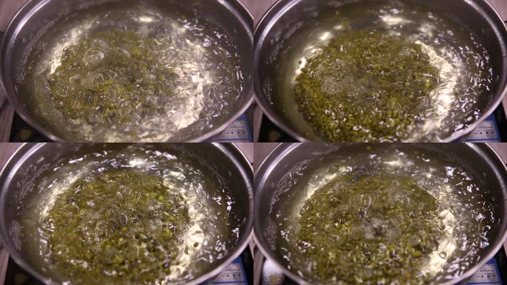 清水焖煮绿豆粥 (3)