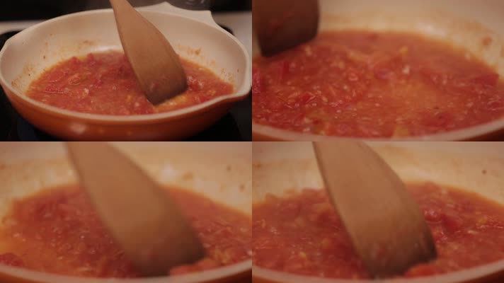 熬番茄酱番茄沙司 (4)