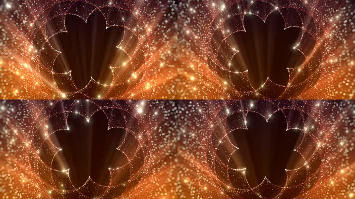 唯美金色线条背景