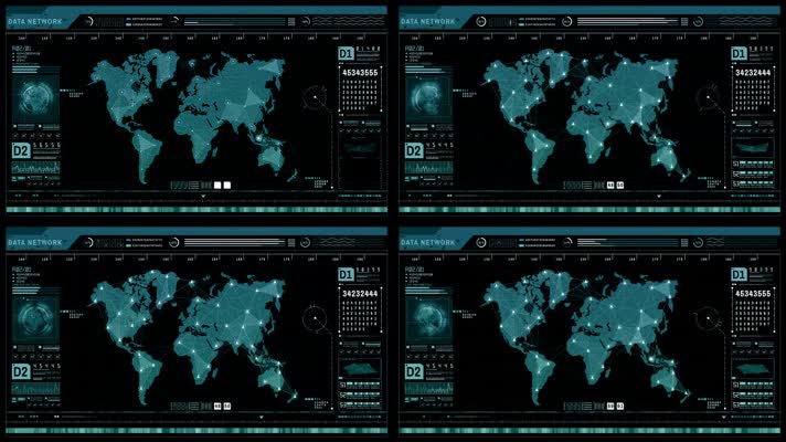 【4K】全球互联HUD