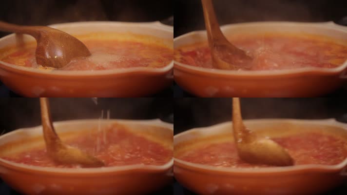 厨师煮番茄汤 (6)