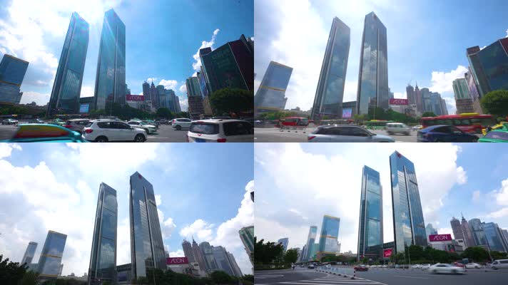 4K广州城市延时