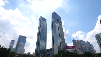 4K广州城市延时