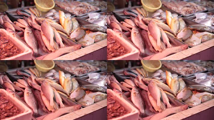海鲜市场购买黄花鱼 (2)