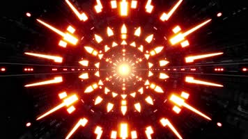 4K动感节奏LED视频背景