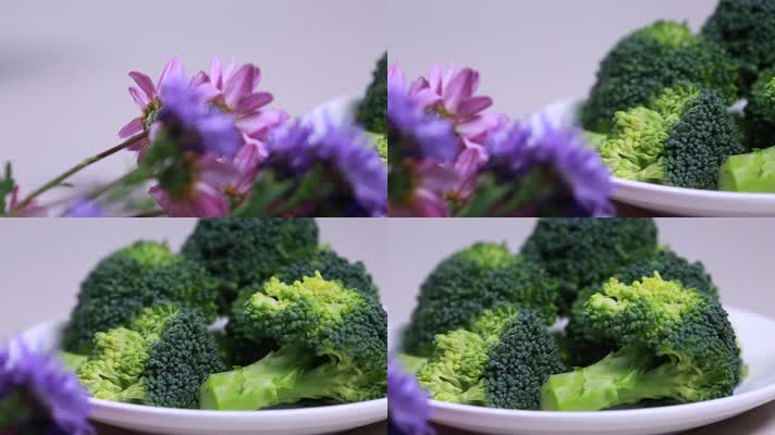 一碗绿菜花西兰花 (3)