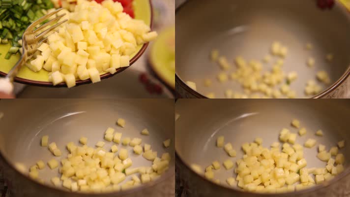 切甜玉米剥玉米粒 (1)
