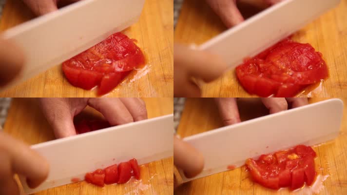 厨师切西红柿 (1)