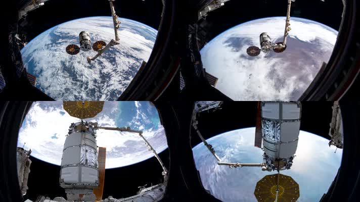 【4K】空间站看地球